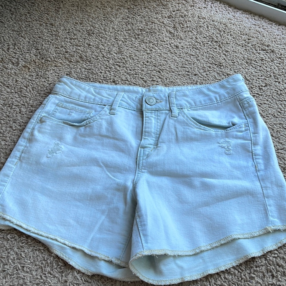 So jean shorts